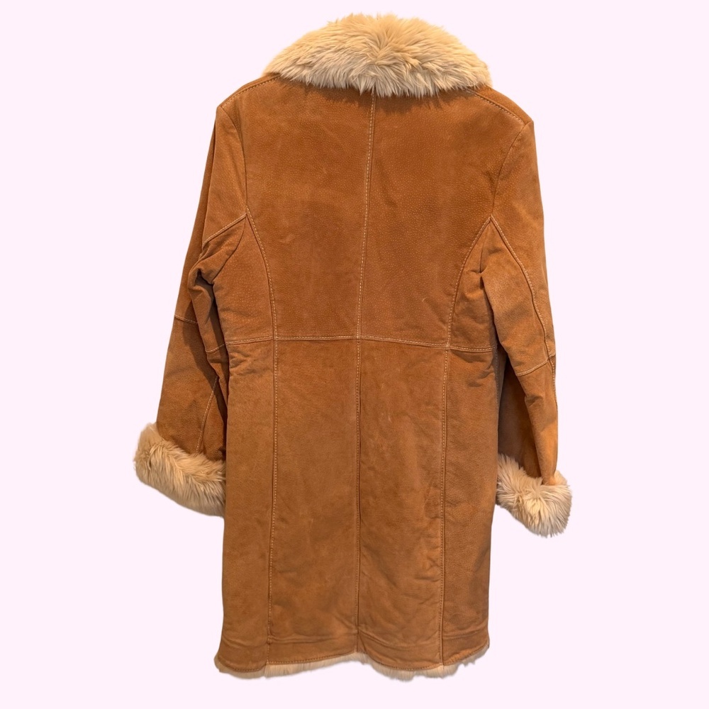 NWT VIntage Wilsons Maxima Leather Suede Penny Lane Coat Sz Medium - Picture 2 of 10